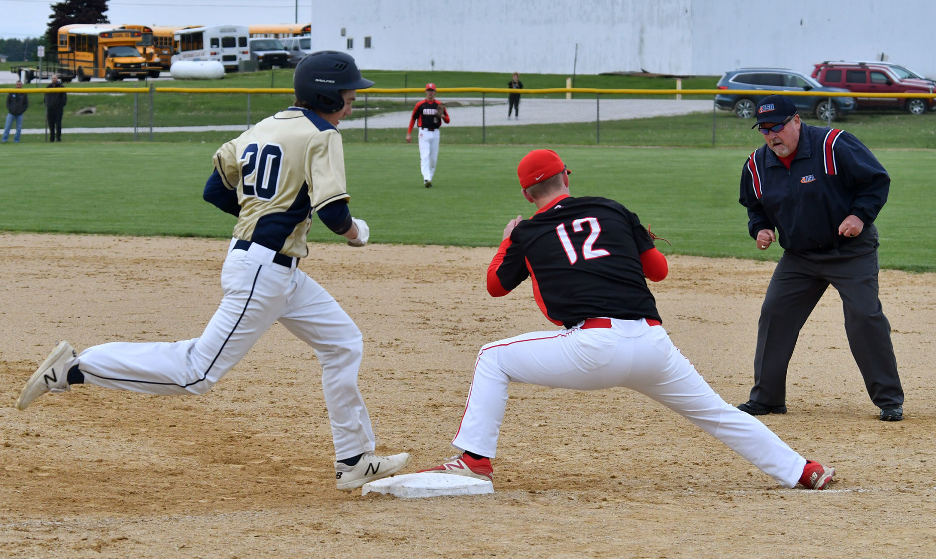 Orion vs Mercer County in Class 2A Rockridge Regional baseball championship